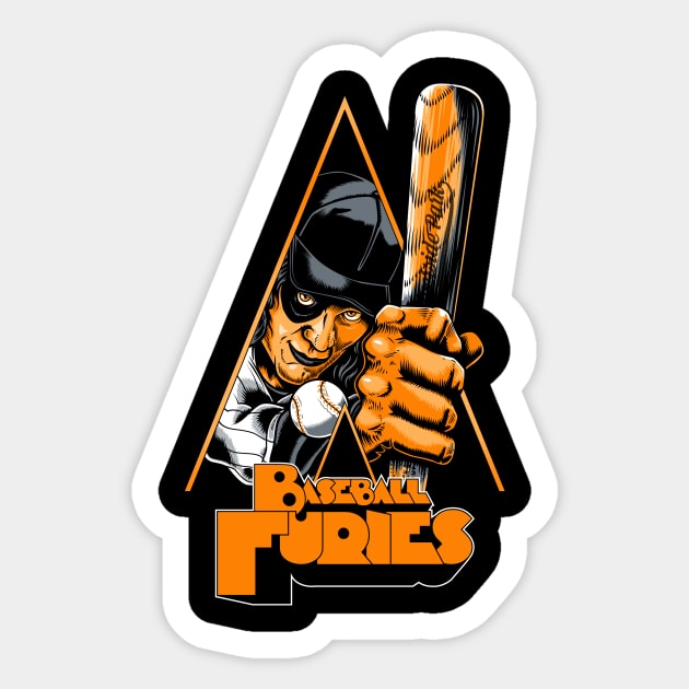 Furies - Dystopian Cult Movie Sticker by Nemons